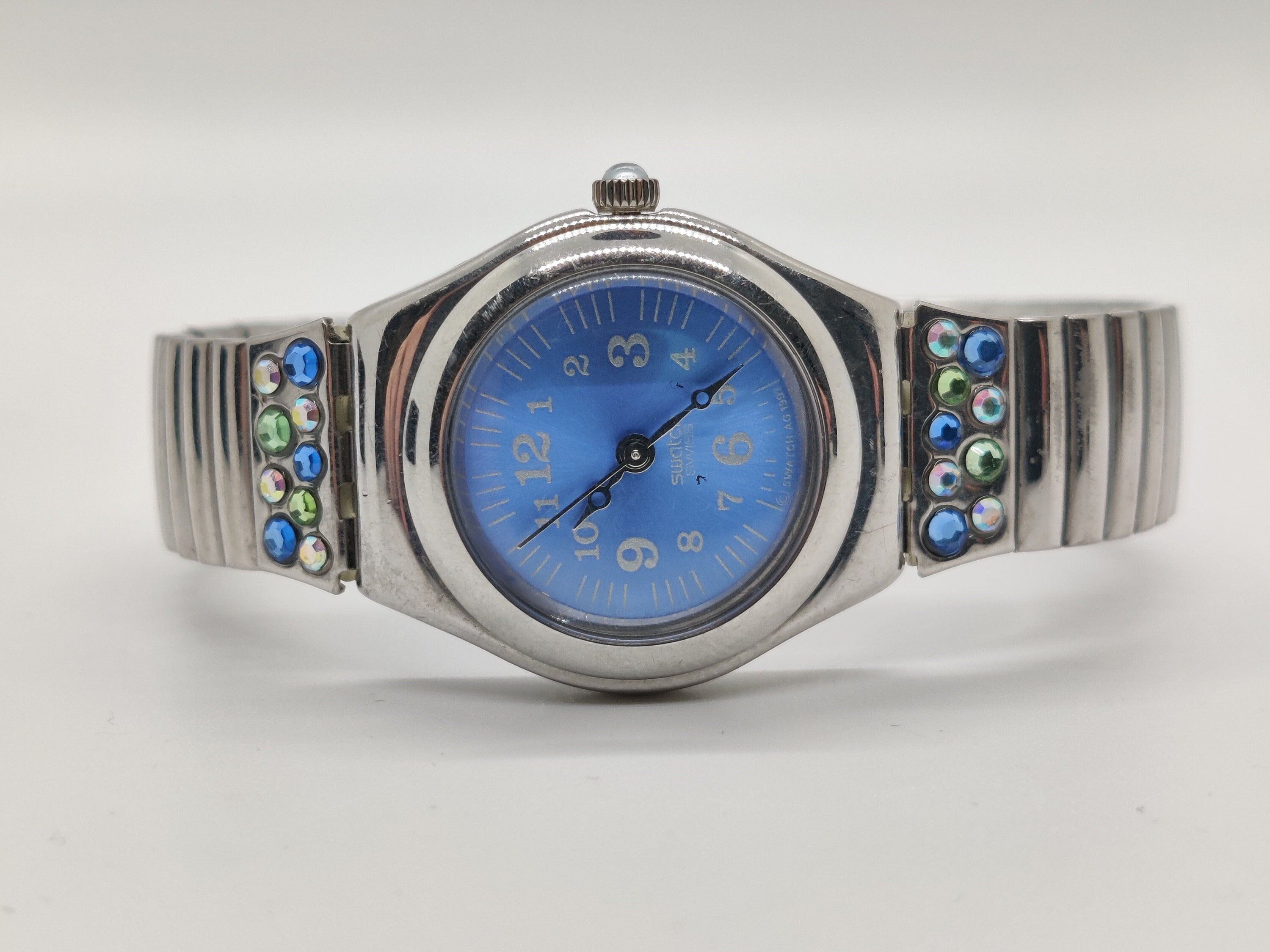 Irony Stainless Steel Swatch Ag 1997 Price Swatch 1997