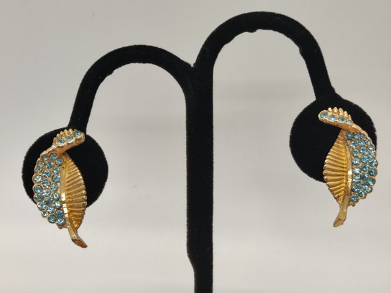 Monet /Bobley /BSK  Midcentury signed Clip earrin… - image 8