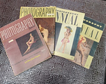 1950s Photography Annual books  (Four)