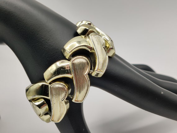 KARU Chunky Gold-Tone Link Bracelet - image 2