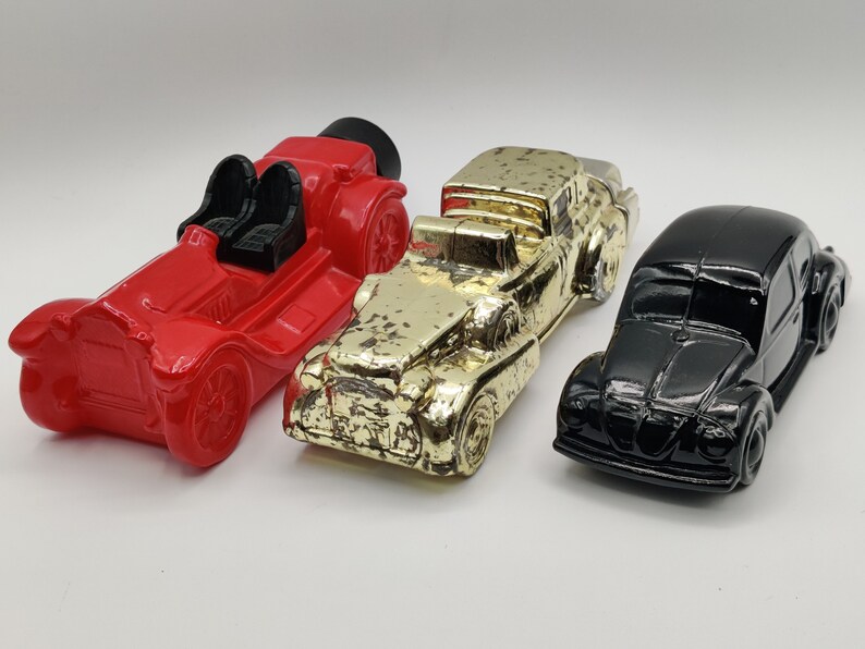SET of Avon Car Bottles With Boxes Etsy