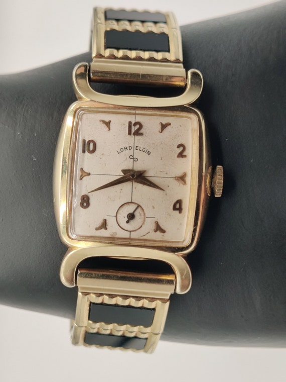 Lord Elgin 21 Jewels 14k GF Gentleman's Vintage Wr