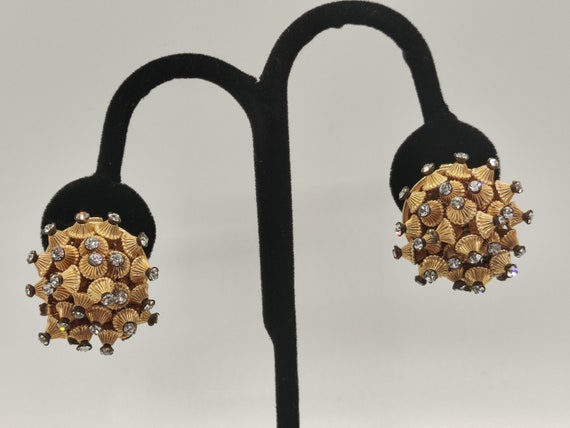 Monet /Bobley /BSK  Midcentury signed Clip earrin… - image 7