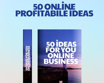 50 Profitabile online business ideas