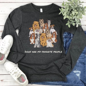 Sarcastic Dog Shirt, Dogs Are My Favorite People Shirt, Colorful Dog Shirt, Cute Dog Shirt, Dog Lover Shirt, Dog Shirt Gift, Dog Mom Shirt
