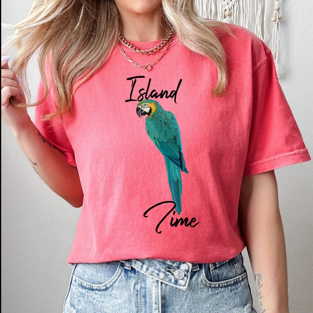 Comfort Colors, Island Time Tshirt, Summer Shirt, Summer Vibes Shirt