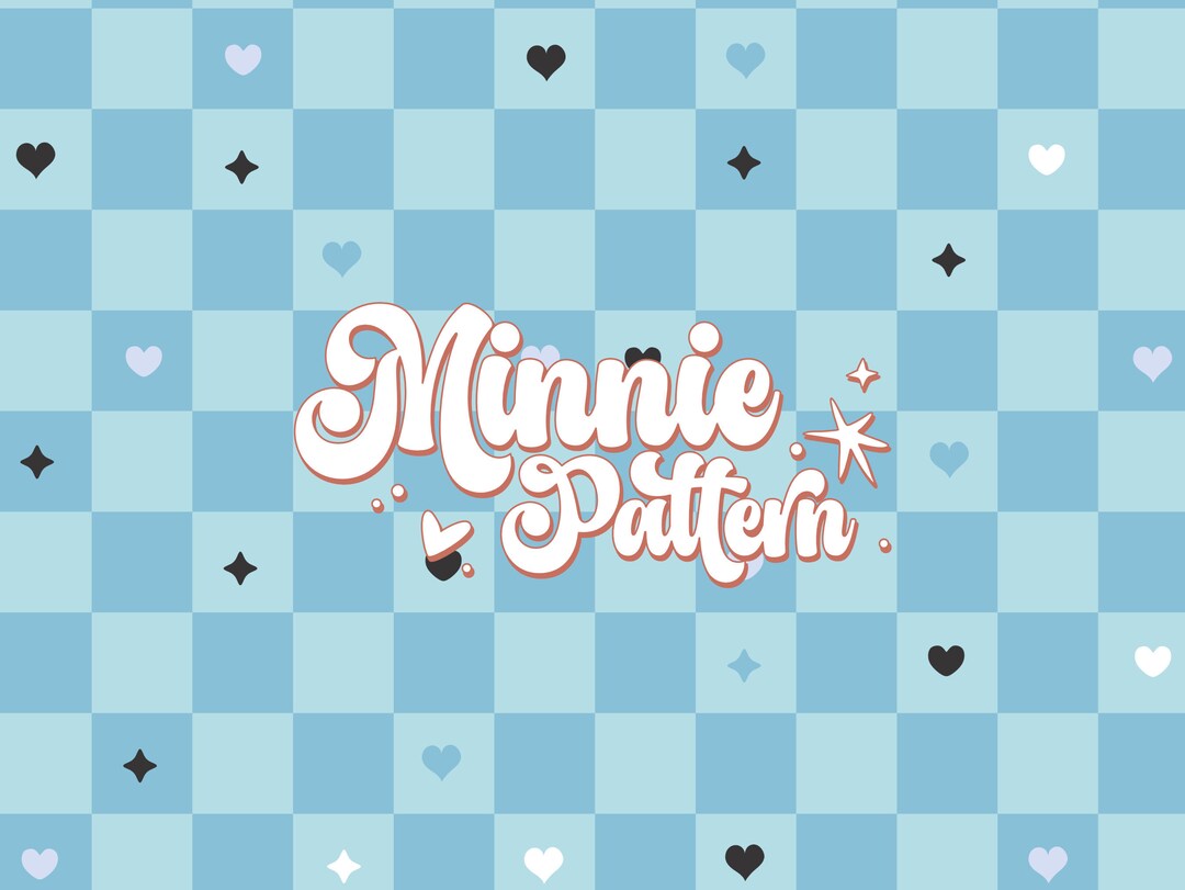 Retro Checkboard Blue Seamless File, Digital Paper for Boys, Pastel ...