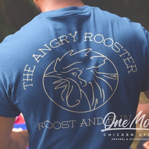 Rooster Homesteading Chicken Farming Logo Shirt for Men and Women