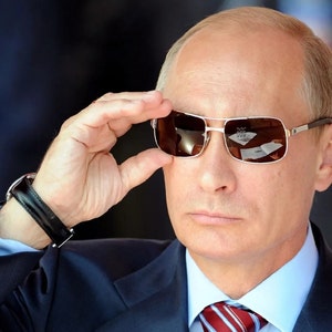 Russian President VLADIMIR PUTIN wearing Sunglasses Iconic Picture Poster Photo Print -Many Sizes Available