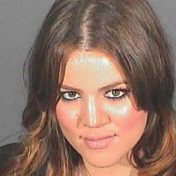 Khloe Kardashian Mugshot DUI Arrest Jail Mug Shot Classic Retro Picture Poster Photo Print