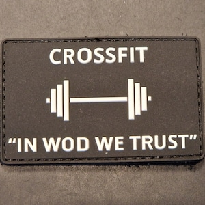 Patch 3D "CrossFit" PVC