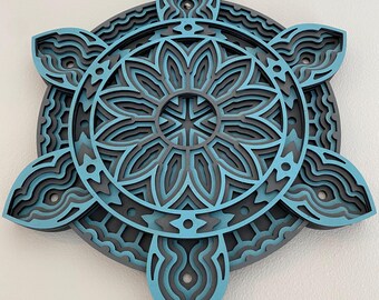 Laser cut collectable “ripple”