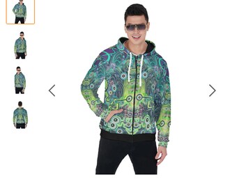 Alien Connection -Men's Hoodie