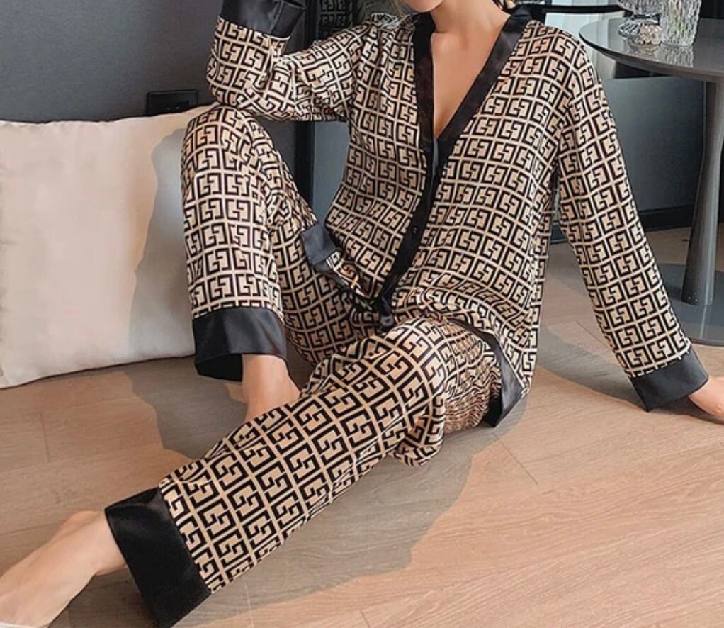 Cañón Opresor Catastrófico Gucci Pajama Sets - Etsy