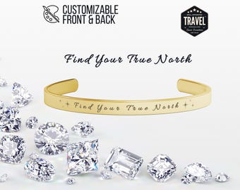 Gold Engraved Bracelet Custom Bracelet Women Engraved Bracelet Cuff Inspiration Quotes Custom Message Cuff Bracelet Handwriting Bangle