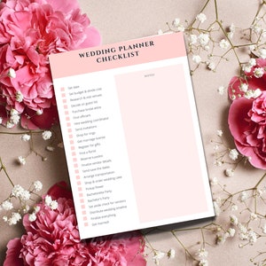 Wedding Planning Checklist