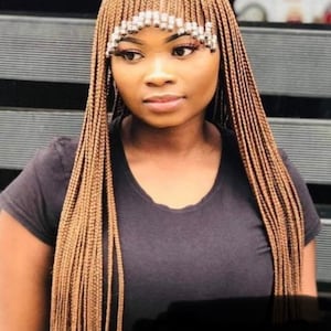 Braided wigs for black women fringe braid wigs frontal lace wig box braids wig braided wigs for black women