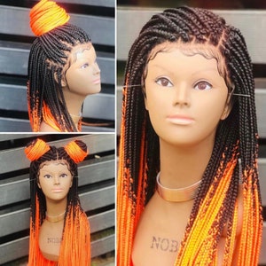 Braided wig for black box braided wig senegalese twits conrow wig braided wig for women
