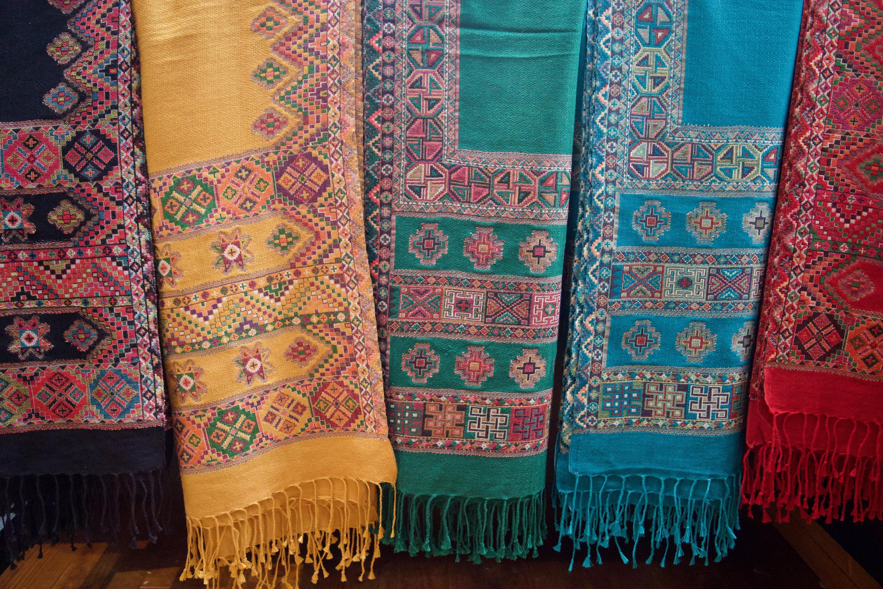 100% Merino Wool Shawl ~ Premium Handmade