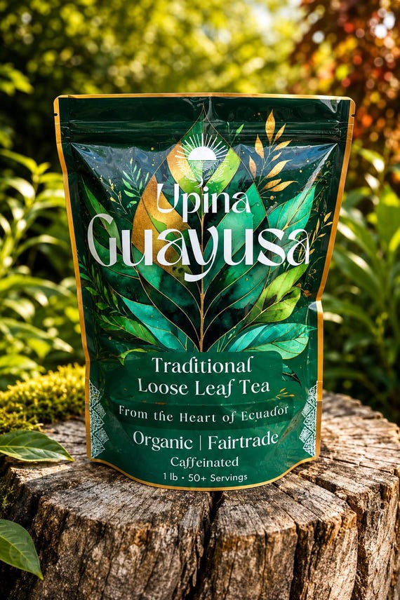 guayusa glp 1 Guayusa Tea - 1 POUND - Organic - Fair-trade - Bulk-fine Cut - Upina