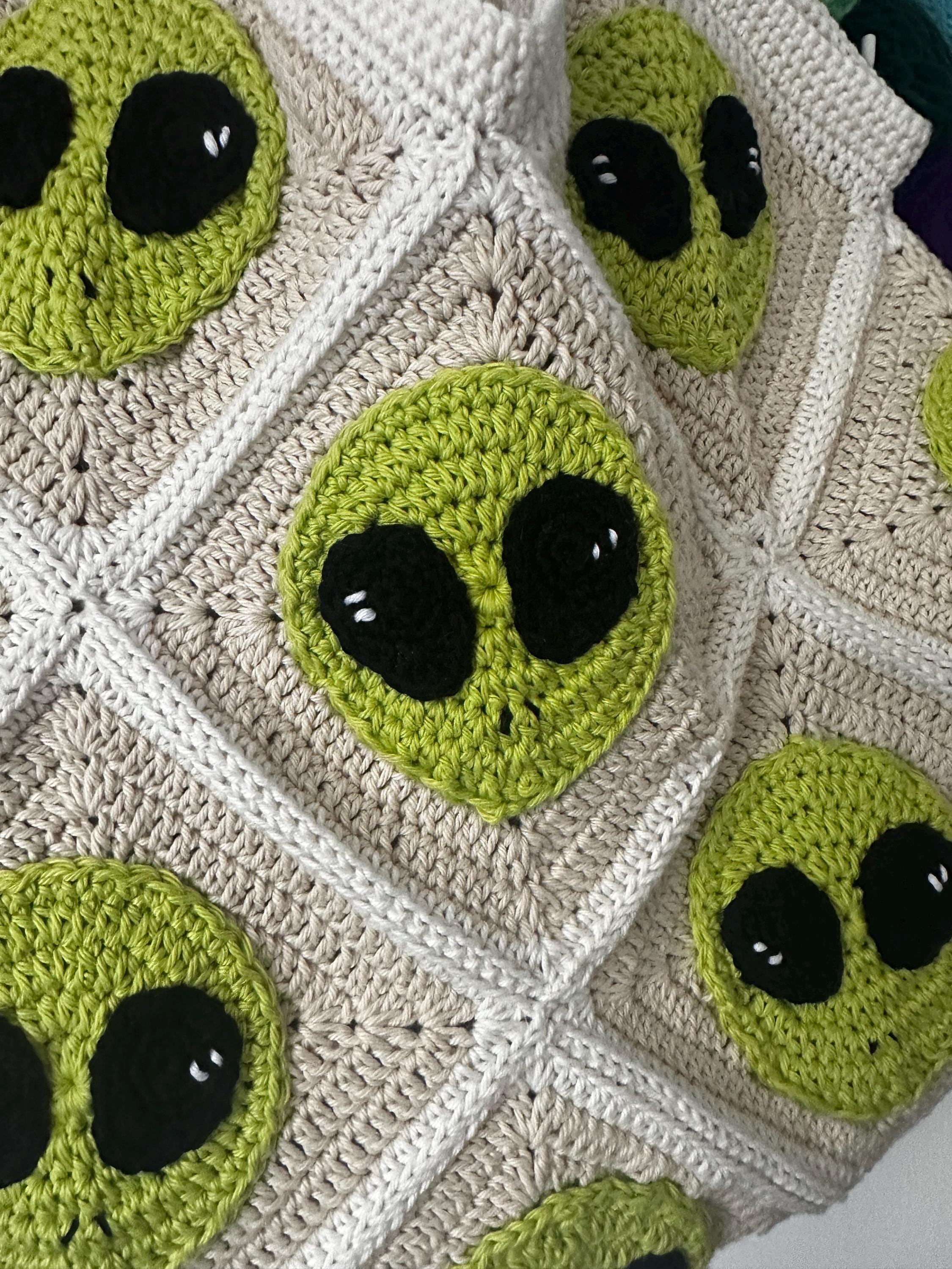 Alien Tote Bag - Crochet Pattern - Etsy