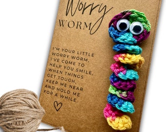 Wiggle Worm Poem Gift Tag and Crochet Pattern Playful Bundle -  Portugal