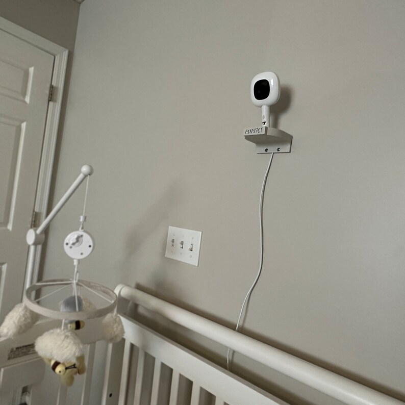 Custom Nanit Wall Mount Baby Name Monitor Mount Camera Etsy