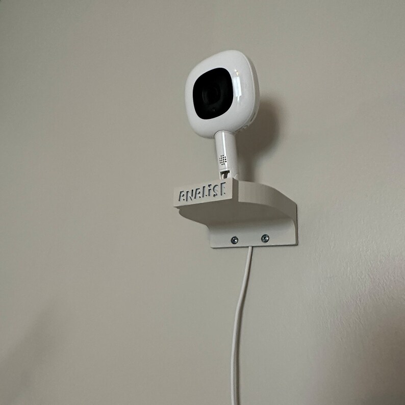 Custom Nanit Wall Mount Baby Name Monitor Mount Camera Etsy
