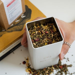 Airtight Tea Storage Tins – Metal Canisters for Loose Leaf Tea