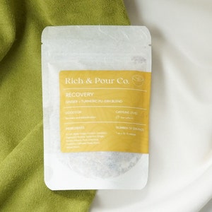 Recovery: Ginger + Turmeric Pu-erh Blend