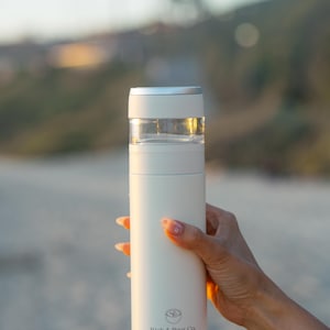 Travel Tumbler Stainless Steel Thermos with Tea Infuser to Steep Loose Leaf Tea