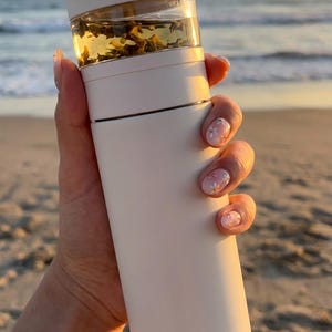 Travel Mug Stainless Steel Thermos with Tea Infuser to Steep Loose Leaf Tea