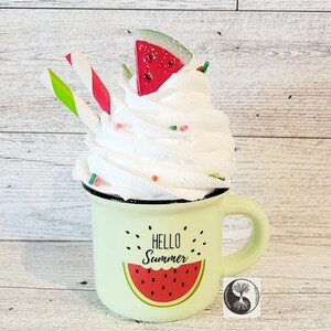 Faux Mini Summer Watermelon mug