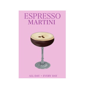 Espresso Martini Print