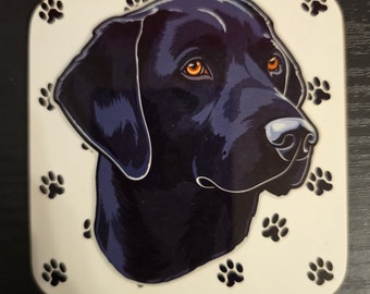 Dog Coaster, Dog Owner Gift, Drinks Coaster