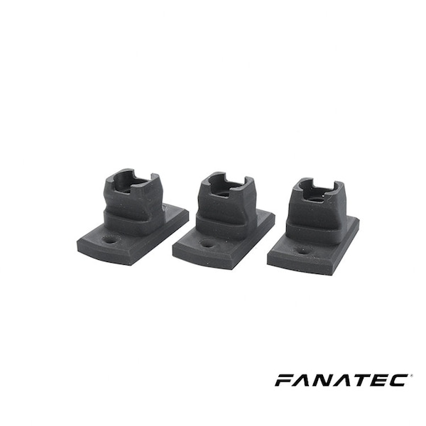 3-Pack Fanatec QR2 Wheel Wall Mount | Sim Racing | Sim Rig | Accessories | 4040, 4080 Extrusion | AlphaSim.eu