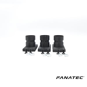 3-Pack Fanatec QR1 Wheel Mount for Sim Rig | Sim Racing | Sim Rig | Accessories | 4040, 4080 Extrusion | AlphaSim.eu
