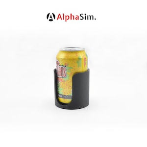 Cup Holder for Sim Rig with Extrusion Profile Mount | Sim Racing | Sim Rig | Accessories | 4040, 4080 Extrusion | AlphaSim.eu