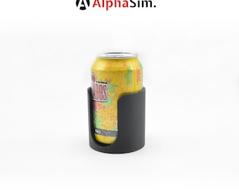 Cup Holder for Sim Rig with Extrusion Profile Mount | Sim Racing | Sim Rig | Accessories | 4040, 4080 Extrusion | AlphaSim.eu