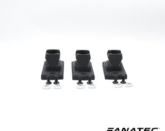 3-Pack Fanatec QR2 Wheel Mount for Sim Rig | Sim Racing | Sim Rig | Accessories | 4040, 4080 Extrusion | AlphaSim.eu