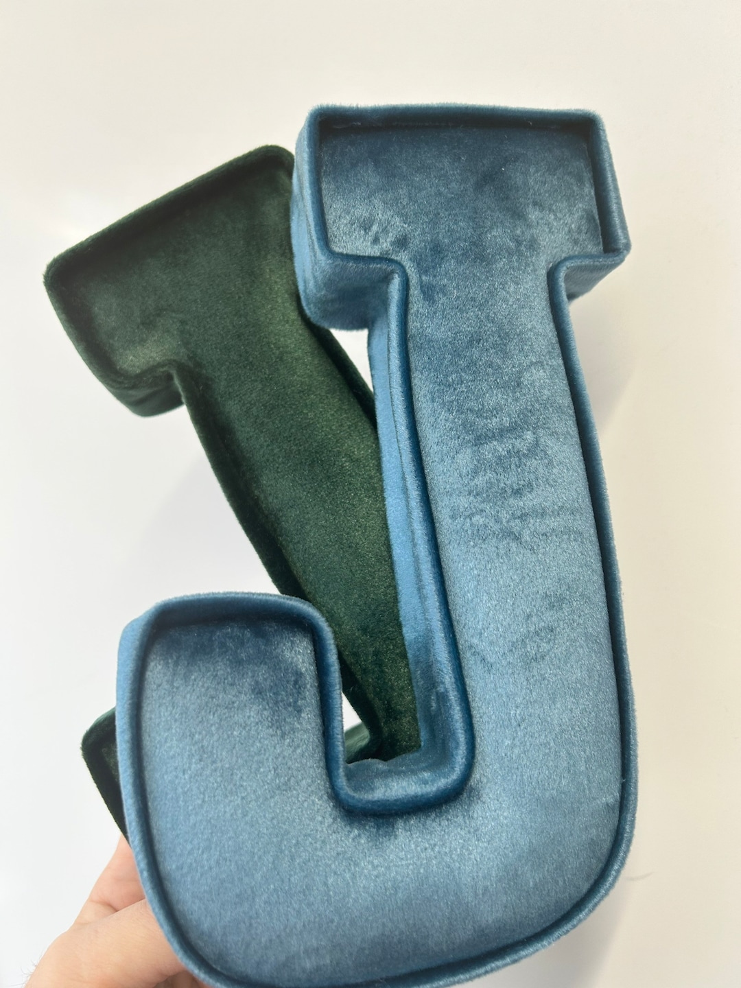 Velvet Fabric Letters - Etsy