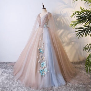 Ethereal Prom Dress Fairy Princess Ball Gown Long Modest - Etsy