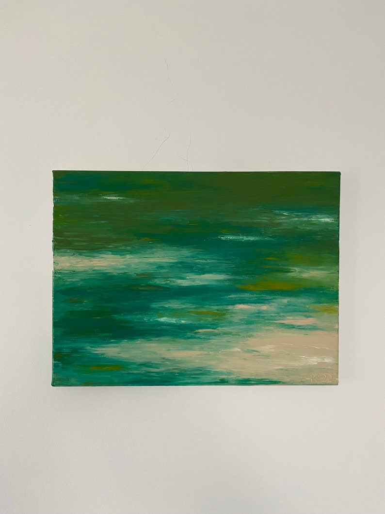 DekoArte Handgemaltes Bild „Verschwundene Herzen“ – 140x70 Cm, Ölmalerei Mit Schwarzem Rahmen