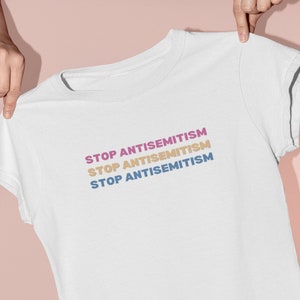 Stop the hate shirt, stop antisemitism shirt, jewish pride shirt, end antisemitism, I stand with jewish, support Judaism shirt peace shirt