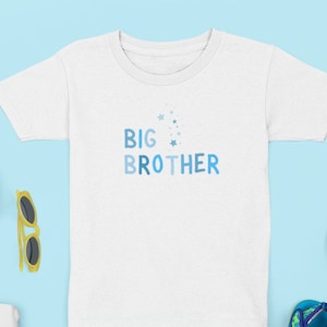 Big brother shirt, matching big bro shirt, pregnancy reveal, big brother announcement shirt sibling, big brother tshirt, big brother gift