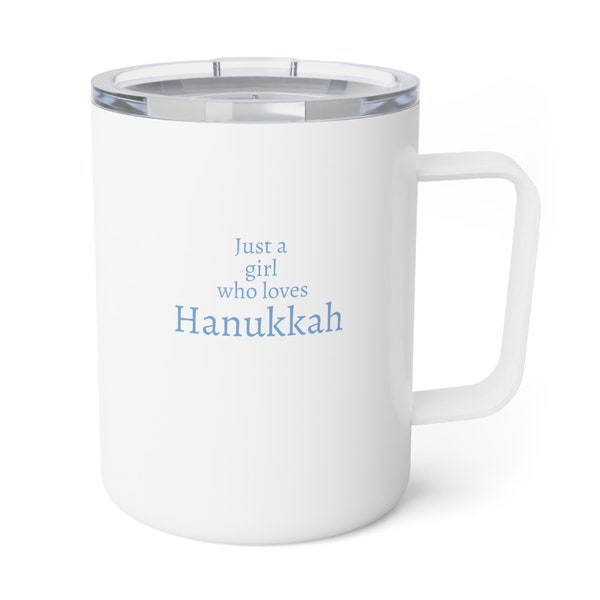 Jewish mug travel, Hanukkah gifts ideas, Hanukkah decorations, hanukkah travel mug, jewess mug, cute Jewish gift ideas jewish girl gift