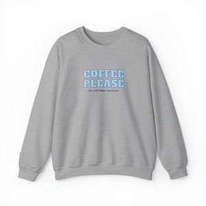 Coffee please sweatshirt, Hanukkah clothing, funny Hanukkah sweater for girls, Hanukkah gift for mom gift ideas Hanukkah sweatshirt woman image 10