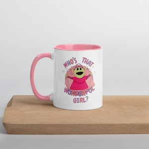 Nanalan Whos That Wonderful Girl- Pink Mug