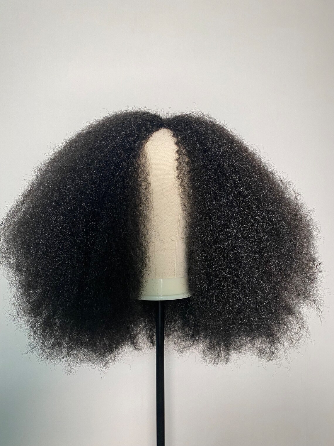 Long Afro Wig 4B/4C Hair Etsy