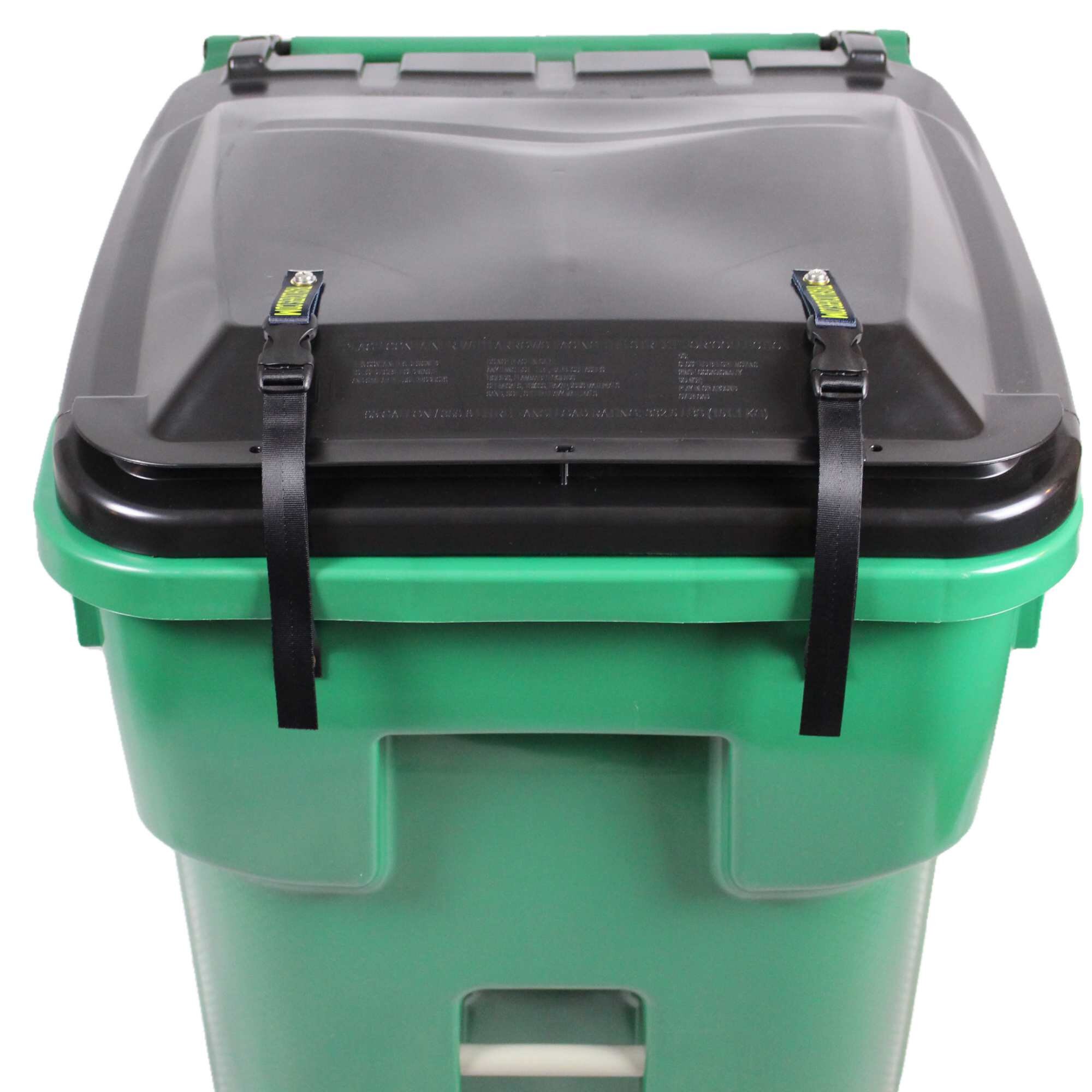 Adjustable Trash Lock Strap - Set of Two - Keep Trash and Garbage Can ...